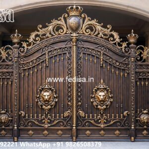 Fence Door Design, 2 Door Gate Design Swing Gates And Sliding Gates