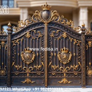 Front Main Gate Design, Simple Entrance Gate Design Swing Gates And Sliding Gates
