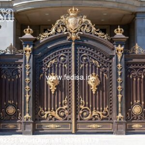 Modern House Gate Design, House Gate Design Steel Swing Gates And Sliding Gates