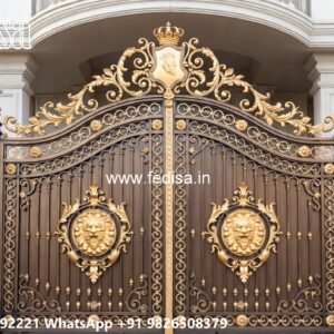 Fence Door Design, Simple Garden Gate Design Swing Gates And Sliding Gates