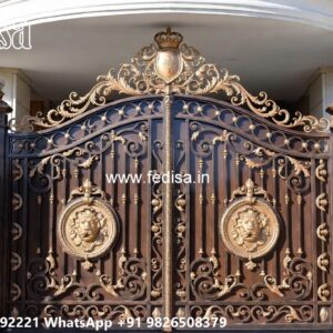 Fence Door Design, Front Main Gate Designs For Houses Swing Gates And Sliding Gates