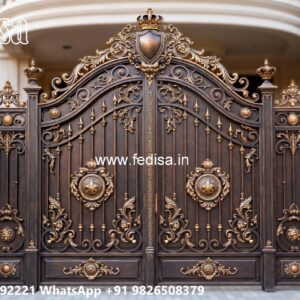 Front Main Gate Design, Front Gate Simple Design Swing Gates And Sliding Gates