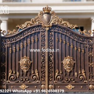 Gate Wall Design For House, Simple Main Gate Colour Swing Gates And Sliding Gates