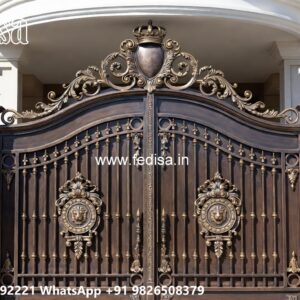 Front Door Grill Gate, 5 Feet Iron Gate Design Swing Gates And Sliding Gates