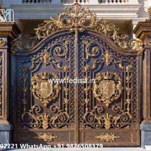 Gate Wall Design For House, Compound Design Gate Swing Gates And Sliding Gates