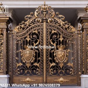 Front Main Gate Design, Front Compound Gate Design Swing Gates And Sliding Gates