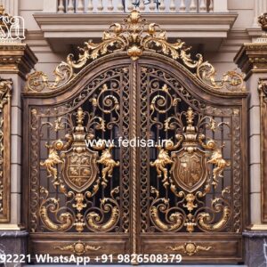 Front Door Grill Gate, House Gate Simple Design Swing Gates And Sliding Gates