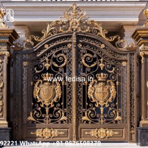 Fence Door Design, Boundary Design Gate Swing Gates And Sliding Gates