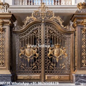 Front Main Gate Design, Single Gate Grill Design Swing Gates And Sliding Gates