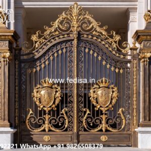 Door Gate Design For Home, Boundary Wall And Gate Design Swing Gates And Sliding Gates