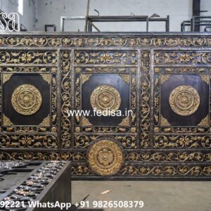 Foldable Gate Design, Contemporary Wrought Iron Gates Swing Gates And Sliding Gates