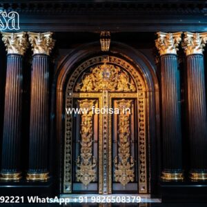 Front Main Gate Design, Simple Compound Gate Design Swing Gates And Sliding Gates