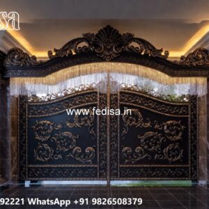 Simple Sliding Gate Designs For Homes, Gate Compound Wall Design Swing Gates And Sliding Gates