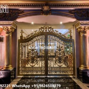 Ss Gate Design For Home, Compound Wall Door Design Swing Gates And Sliding Gates