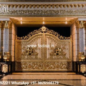 Front Main Gate Design, Fundermax Sheet Gate Design Swing Gates And Sliding Gates