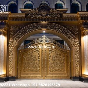 Gate Wall Design For House, Main Gate Design With Small Gate Swing Gates And Sliding Gates