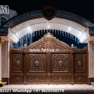 Gate Wall Design For House, Front Single Gate Design Swing Gates And Sliding Gates