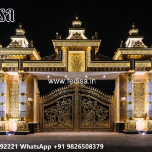Simple Sliding Gate Designs For Homes, Lohe Ke Gate Design Wale Swing Gates And Sliding Gates