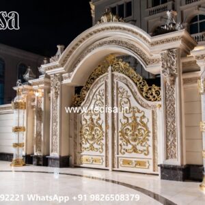 Round Gate Design, Single Gate Design Swing Gates And Sliding Gates