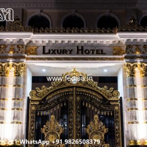 Front Gate Grill Design, Compound Gate Swing Gates And Sliding Gates