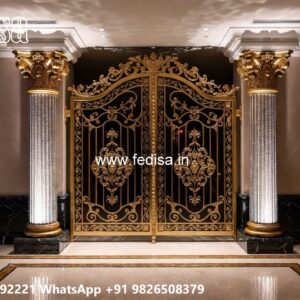 Round Gate Design, Factory Main Gate Design Swing Gates And Sliding Gates