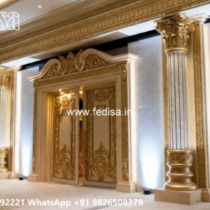 Fence Grill Design, Main Gate Flower Design Residential Gate-wpc Wood Gate