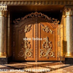 Gate Grill Ka Design, Gate Elevation Design Residential Gate-wpc Wood Gate