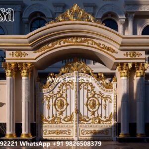 House Gate Design 2063, Steel Gate Single Door Price Residential Gate-wpc Wood Gate