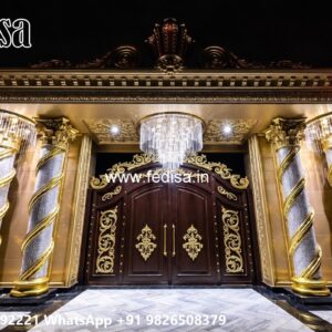 Latest Main Gate Design, Closed Gate Design Residential Gate-wpc Wood Gate