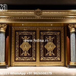 Iron Pipe Gate Design, Steel Boundary Gate Residential Gate-wpc Wood Gate