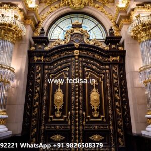 House Gate Design 2065, Wpc Gate Design Residential Gate-wpc Wood Gate