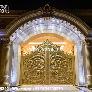 Iron Pipe Gate Design, Grill Gate Colour Design Residential Gate-wpc Wood Gate