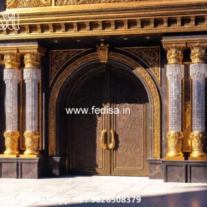 Iron Pipe Gate Design, Beautiful Main Gate Design Residential Gate-wpc Wood Gate