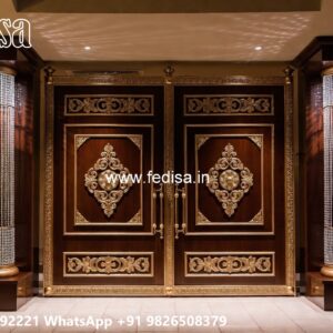 Front Gate Grill Design, Ss Grill Gate Design Residential Gate-wpc Wood Gate