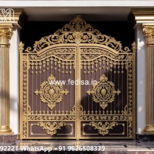 Gate Grill Ka Design, Iron Gate Design 2026 Residential Gate-wpc Wood Gate