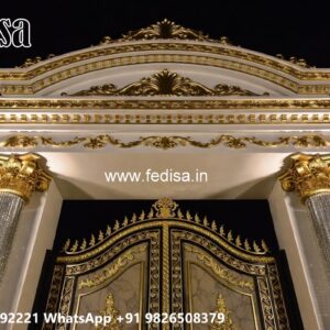 Gate Grill Ka Design, Fancy Iron Gate Residential Gate-wpc Wood Gate