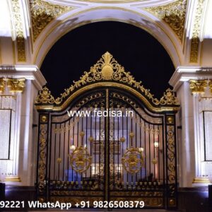 Iron Pipe Gate Design, Nice Gate Design Residential Gate-wpc Wood Gate