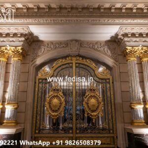 Small Gate Design For Home, 12 Feet Gate Design Residential Gate-wpc Wood Gate