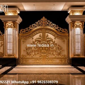 Front Gate Grill Design, House Gate Grill Design Residential Gate-wpc Wood Gate