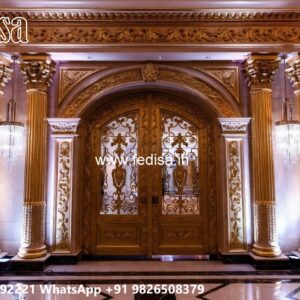House Gate Design 2075, New Steel Gate Design 2026 Residential Gate-wpc Wood Gate