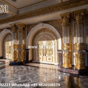 Gate Grill Ka Design, Loha Ka Gate Design Residential Gate-wpc Wood Gate