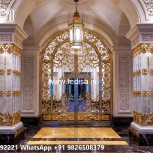 Angle Bar Gate Design, Fancy Gate Ka Design Residential Gate-wpc Wood Gate