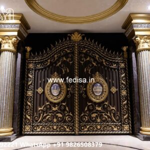 Small Gate Design For Home, Design Gate Steel Residential Gate-wpc Wood Gate