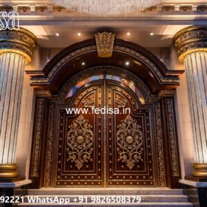 Iron Pipe Gate Design, Steel Gate For Main Door Residential Gate-wpc Wood Gate