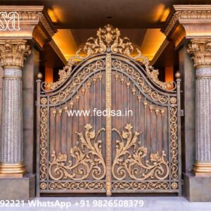 Gate Grill Ka Design, Gate Design Catalogue Residential Gate-wpc Wood Gate