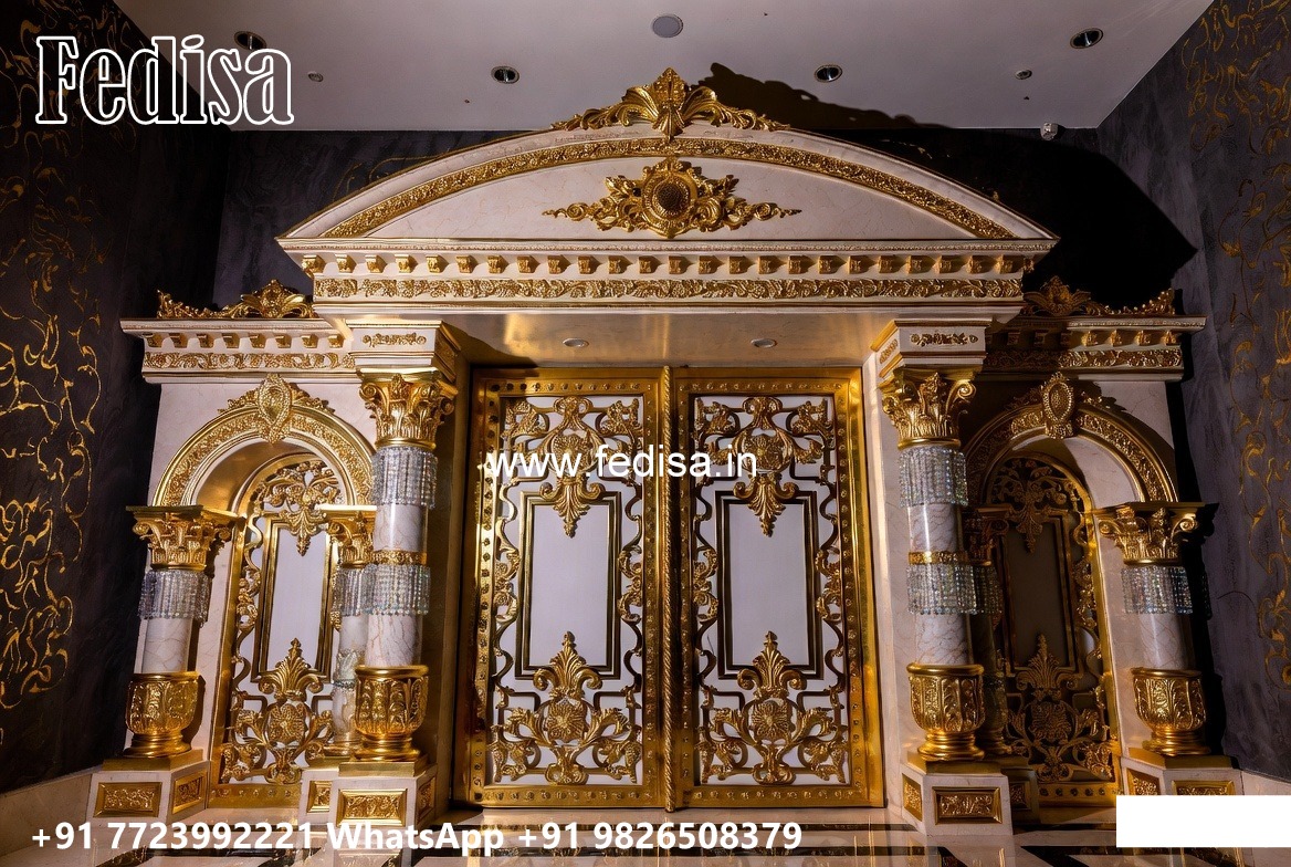 Front Gate Grill Design, Fancy Gate Ke Design Residential Gate-wpc Wood Gate