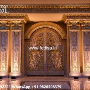 Gate Grill Ka Design, Laser Cutting Main Gate Residential Gate-wpc Wood Gate