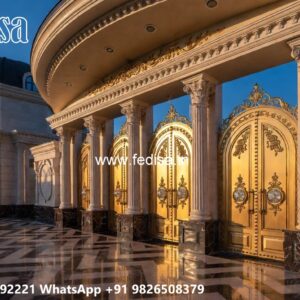 Gate Grill Ka Design, Modular Gate Design Residential Gate-wpc Wood Gate