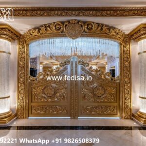 Gate Grill Ka Design, Gates Colour Residential Gate-wpc Wood Gate