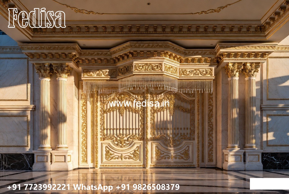 Fence Grill Design, New Design Gate For House Residential Gate-wpc Wood Gate